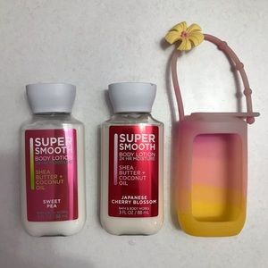 Bath and body works lotion set